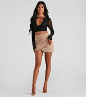 Make Things Mesh Wired Cutout Top