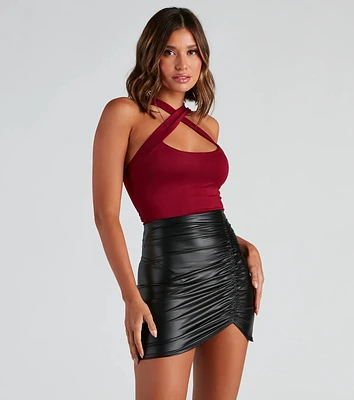 Casual Slay Halter Top