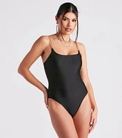 Linked Style Chain Bodysuit