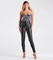 Keep It Fab Marble Swirl Bodysuit