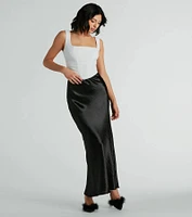 Flirty Vibes Ruched Lace Corset Top