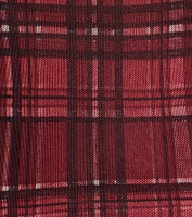 Check Me Out Lace Trim Plaid Crop Top
