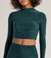 Bold Staple Long Sleeve Crop Top