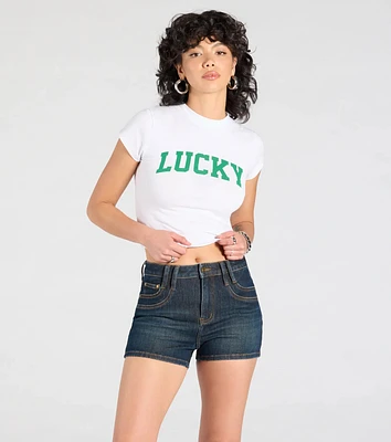 Lucky Vibes Only Graphic Tee