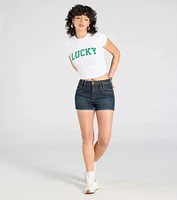 Lucky Vibes Only Graphic Tee
