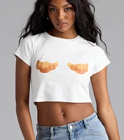 Baked Goods Croissant Graphic Tee