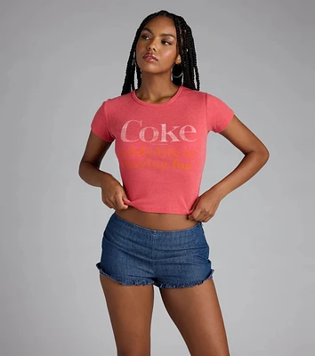 Coke ® Graphic Crop Tee