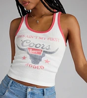 Coors ® This Ain't My First Rodeo Graphic Tank Top