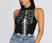 Sticks And Stones Skeleton Bodysuit