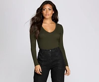 Cuter Crop Long-Sleeve Tee