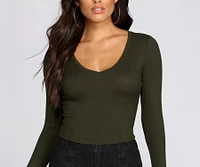 Cuter Crop Long-Sleeve Tee