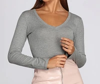Cuter Crop Long-Sleeve Tee
