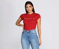 Keep It Cute Sis Tee