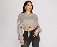 That Casual Vibe Crop Top