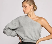 Comfy-Chic One Sleeve Top