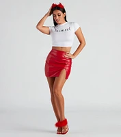 Diablita Crop Top