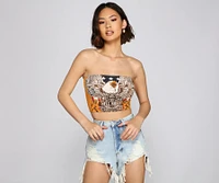 Born To Ride Tube Top