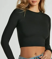 Essential Long Sleeve Crew Top
