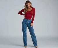 Basic Must-Have Long Sleeve Top