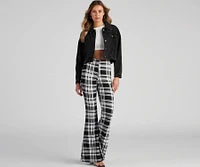 Trendy Basic Ribbed Knit Crop Top