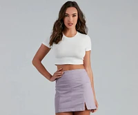The Casual Crew Crop Top