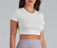 The Casual Crew Crop Top