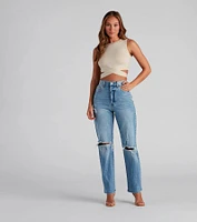 Wrapped Chic Crop Top