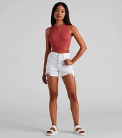 Wrapped Chic Crop Top