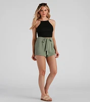 Cute Essential Cropped Halter Top