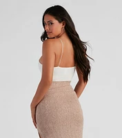Everyday Staple Halter Crop Top