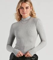 Wardrobe Essential Mock Neck Top