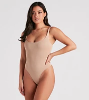 Less Is More Smooth Tank Bodysuit
