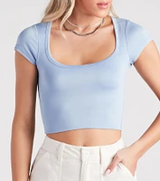 Effortless Style Casual Crop Top