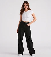 All The Details Rib Knit Crop Top