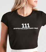 Manifesting Everything I Want Graphic Tee