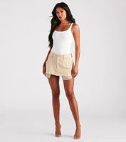 Less Is More Smooth Tank Bodysuit