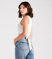 Wrapped Chic Crop Top