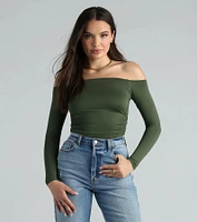 Pretty Feels Off-The-Shoulder Bodysuit