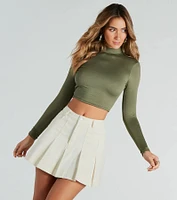 Let's Keep It Cute Open Back Crop Top