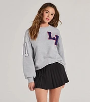 LA Graphic Fleece Sweatshirt