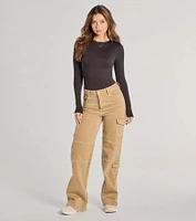 Smooth Moves Long Sleeve Crew Neck Bodysuit