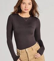 Smooth Moves Long Sleeve Crew Neck Bodysuit