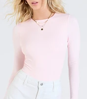 Smooth Moves Long Sleeve Crew Neck Bodysuit