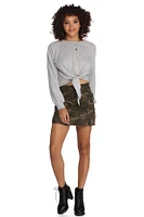 Knotty Intentions Cropped Sweatshirt