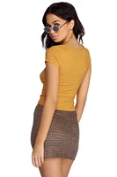 Back To Basics Ribbed Top