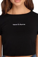 Time For Tacos And Churros Graphic Tee