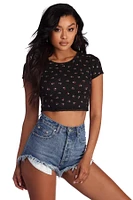 Feelin' The Floral Crop Top