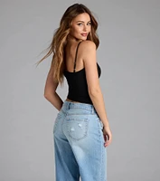Sculpted Cutie Bow Corset Top