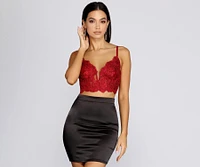 Notch Your Basic Bustier Top