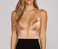 Satin Stunner Bodysuit